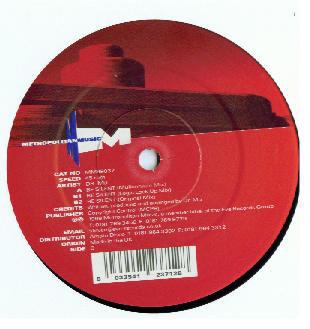 12-дюймовый рекорд DR. MU - Будь тихим MM99037 Metropolitan Mu 1999 UK Танцевальная и электронная Б/У