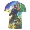 Premium Quality The Avengers Endgame Thanos Men Short Sleeve O-neck Graphic T Shirt Tops Blouse