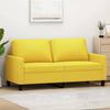 VidaXL 2-Seater Sofa, Living Room Sofa with Armrests and Back Cushions, Indoor Living Room Furniture, 359168