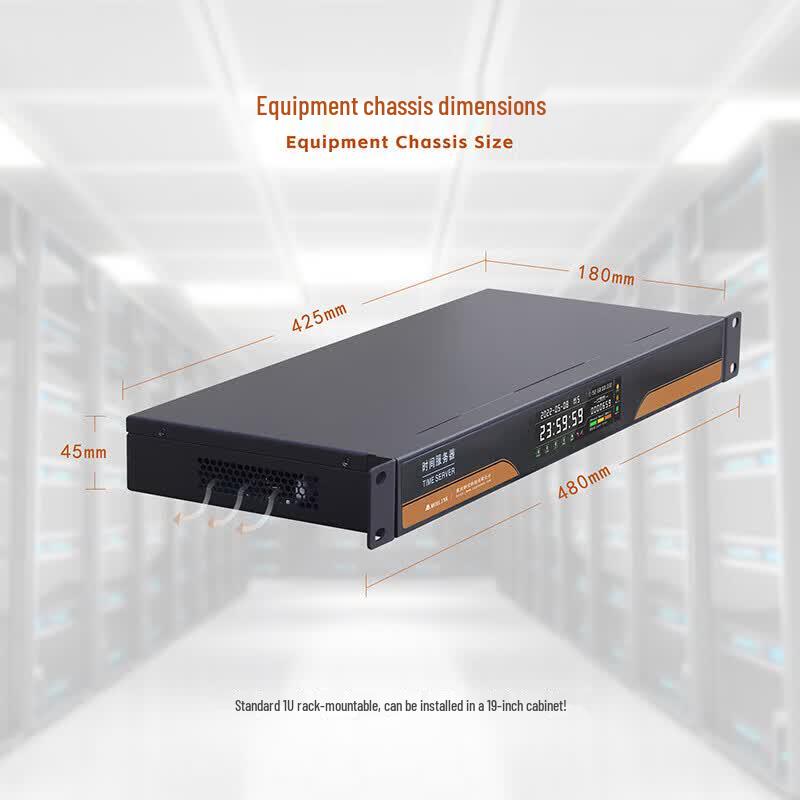 MORLINK Gigabit PTP/NTP Time Server (Beidou/GPS)