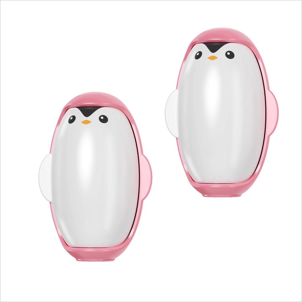 Washable Lint Remover Large Penguin Clothes Roller Portable Pet Hair Remover Dust Removal Brush Hair Sticky Cleaning Tools