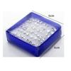 18 Pairs Novelty Lady Women Plastic box Ear Studs Earrings Gold/Silver Plated