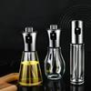 304 Leak-Proof Glass Oil Spray Bottle for Kitchen - Perfect for Oil, Soy Sauce, Vinegar, Barbecue and More