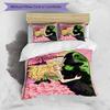 3PC Custom Name Witch Princess Romance Bedding Set Printed  Bedding Set Duvet Cover Closure Includes 1 Duvet Cover & 262 Pillowcases for Bedroom