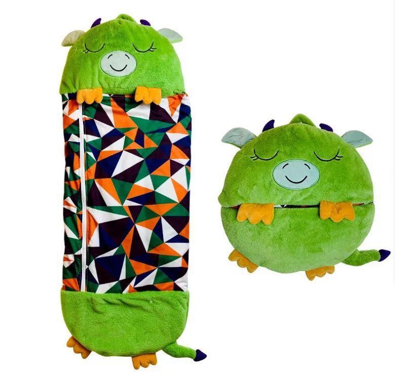 Cartoon Children Sleeping Bag Children Sleeping Bag Children Animal Pillow Sleeping Bag Folding Anti-kicking Quilt Children Sleeping Bag