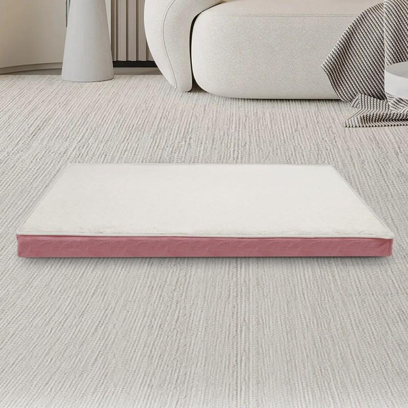 Warm Removable Pet Bed Dogs Cats - Plush Winter Sleeping Mat Small Medium Large Breeds Indoor Use