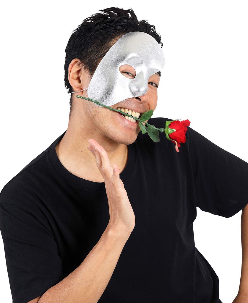 Clearstone Banquet Master Косплей Хэллоуин Полумаска Унисекс Серебро