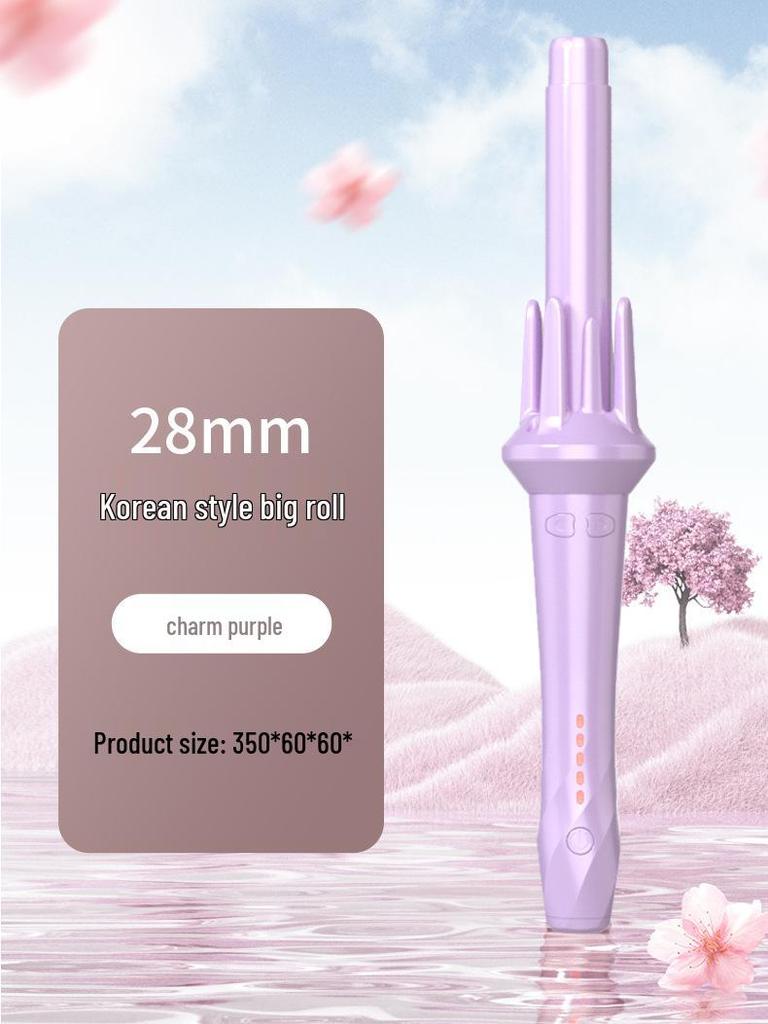 Minhuang Automatic Rotating Hair Curler - Safe, Wavy Curls for Women