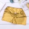 Kids Girls Metallic Shiny Gymnastic Dance Shorts Sports Bottoms Ballet Activewear Shorts