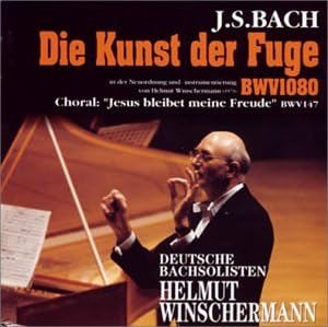 CD JS BACH HELMUT WINSCHAMANN GERMAN Bach The Art of Fugue Complete BVCC812223 RCA 1995 Japan Classical Used