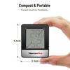 Мини-метеостанция ThermoPro TP-49 Комнатный термометр Гигрометр Черно-белый Термометр Гигрометр 2
