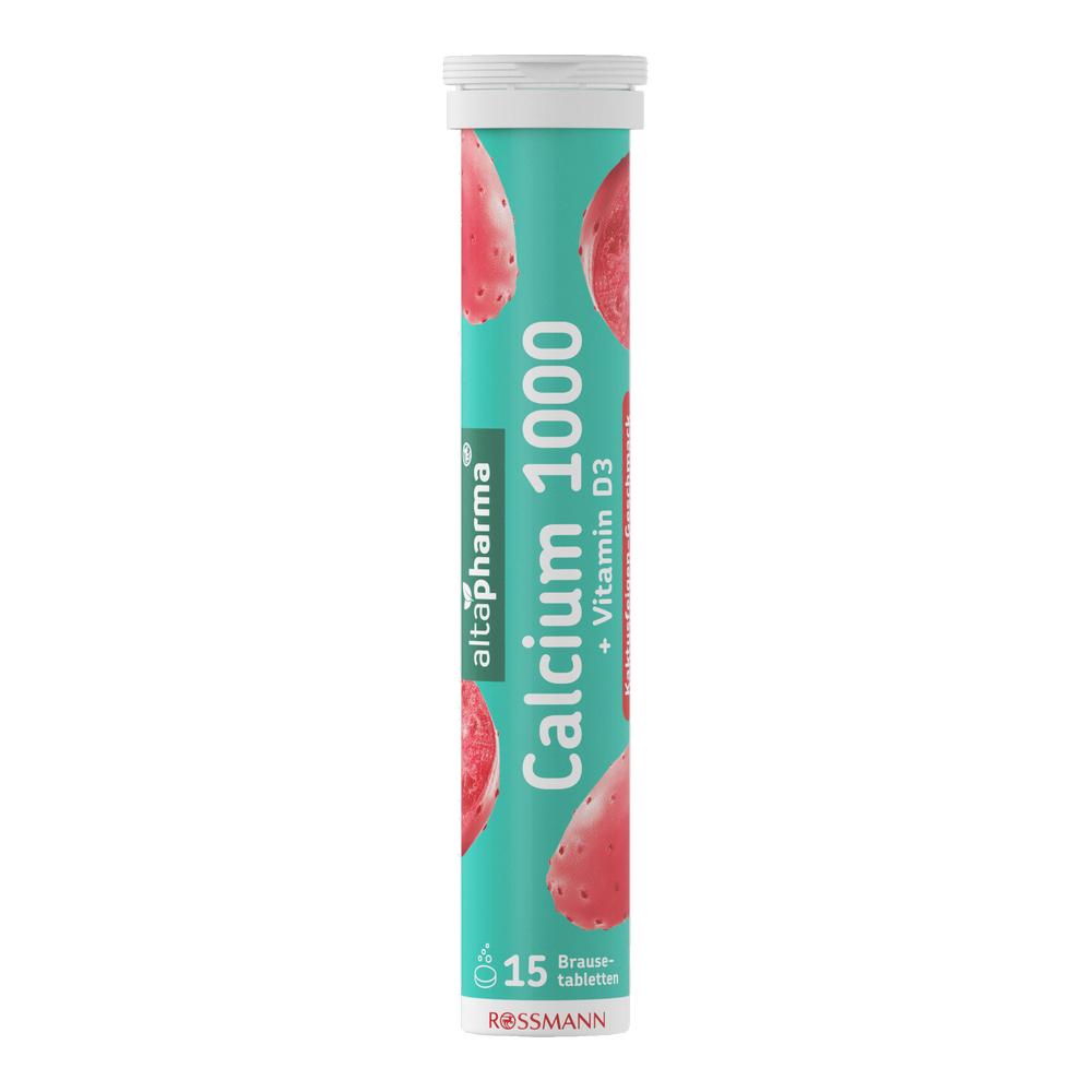 Rothmans Altapharma Шипучий Витамин Кальций 1000 + Витамин D3 Свекольный Вкус 15 Штук