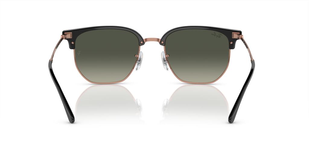 Солнцезащитные очки RB4416F НОВЫЕ CLUBMASTER ТЕМНО-СЕРЫЕ НА РОЗОВОМ ЗОЛОТЕ 55 [Ray-Ban]