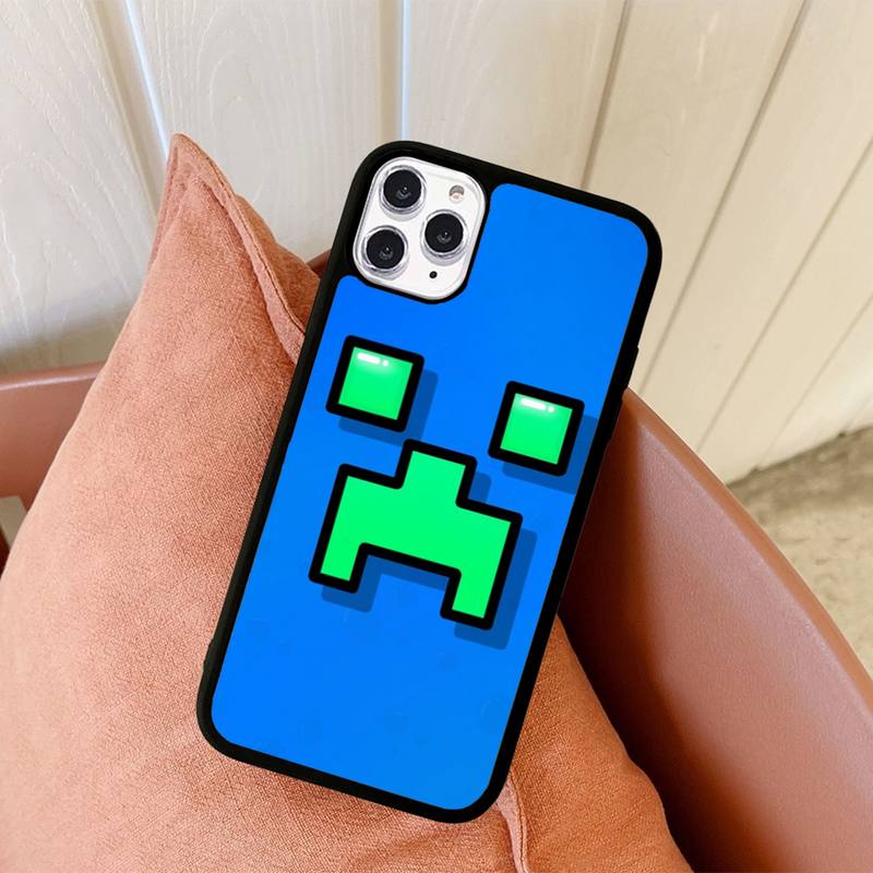 Чехол для телефона Geometry Dash, силиконовый чехол из ПК + ТПУ для iPhone 11 12 13 Pro Max 8 7 6 Plus X SE XR Hard Fundas