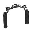 HDRIG Dual Hole Sponge Handle with ARRI Gear 15mm Rod Clamp for Shoulder Rig Kit 2269