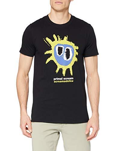 Primal Scream T Shirt Screamadelica Cover 100 S Black