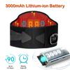 Heating Pad for Back Electric Cordless Lower Back Massager with Heat Waist Support Massage Strap 5 Vibration Massage Mode