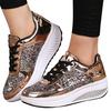 Women's Ladies Wedges Sneakers Sequins Shake Shoes Fashion Girls Sport Shoe