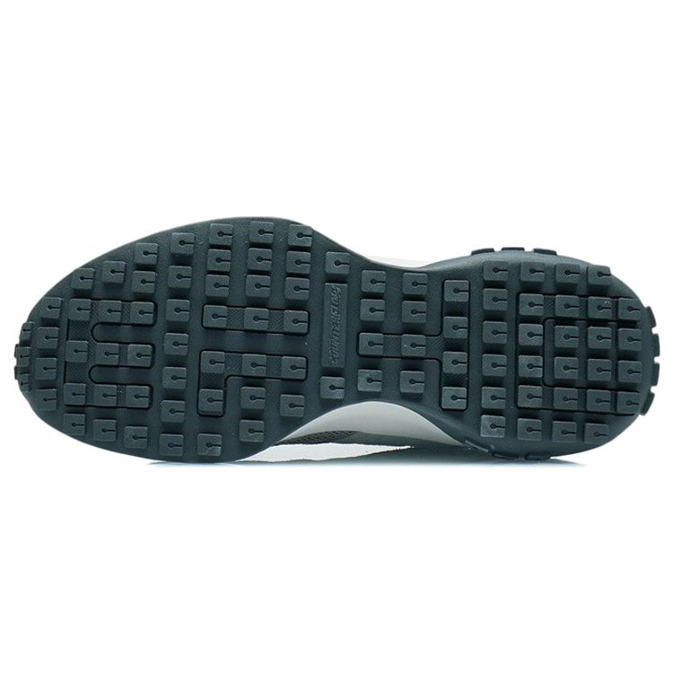 Li Ning CF Tian Ling Leather Fabric Comfortable Low Top Sports Casual Shoes Men Sneakers Light-Grey AGLR179-1