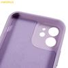 For iPhone 12 Case Precise Cutouts TPU Fiber Lining Shockproof Phone Cover
