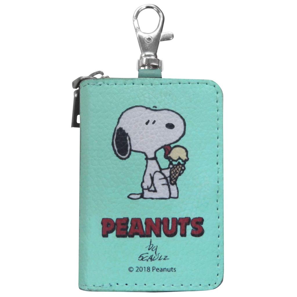 Akiho SNOOPY Car Smart Key Case with Clear SN163 Window, Saxophone,