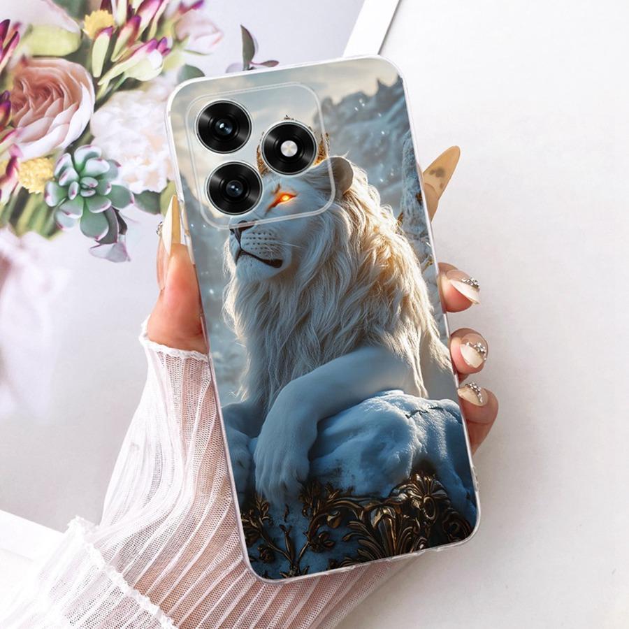 Чехол для Honor X5c Plus Мягкий Силикон Прозрачный Модный Стиль Защитная Крышка для HonorX5c X 5 C Plus NLA-LX1 Чехлы