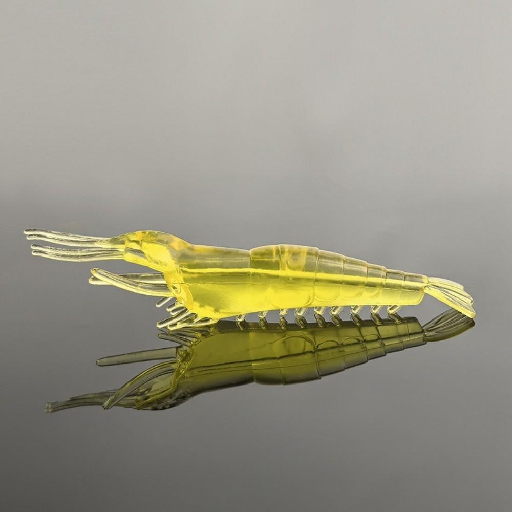 5pcs/Set 3.5g/8.5cm Artificial Shrimp Bait PVC Soft Shrimp Lure  Fishing Accessories