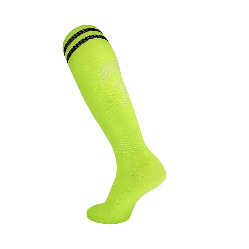 Профессиональные футбольные носки для детей, мальчиков, спортивные, длинные, с резиновыми противоскользящими вставками, мужские, футбольные, с утолщенным махровым дном, влагоотводящие