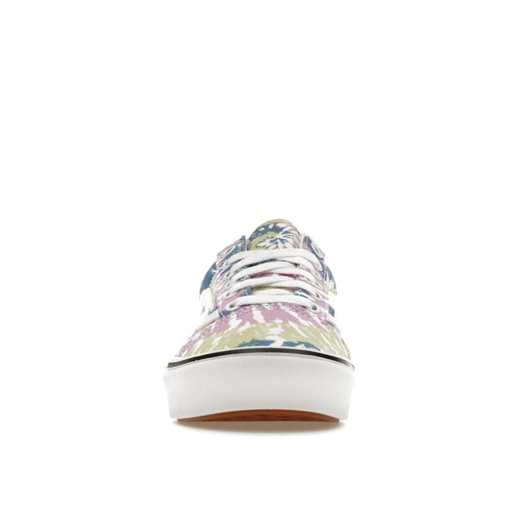 Vans Кроссовки унисекс Old Skool ComfyCush Tie-Dye Разноцветная орхидея True-White VN0A3WMA49L