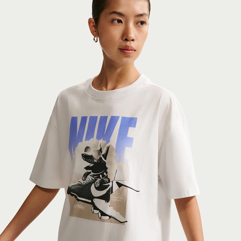 Nike Женская оверсайз футболка NSW с графическим принтом