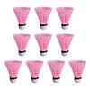 10Pcs Nylon Badminton Stable Durable Nylon Feather Shuttlecocks Youth Players Indoor Outdoor Badminton Training
