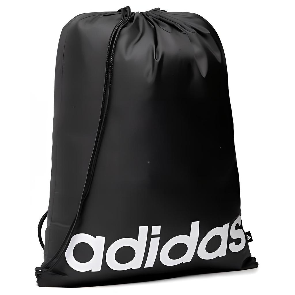 Adidas Linear Gymsack Training Fabric Drawstring Bag Fitness Bag Unisex Gym Bag Black GN1923