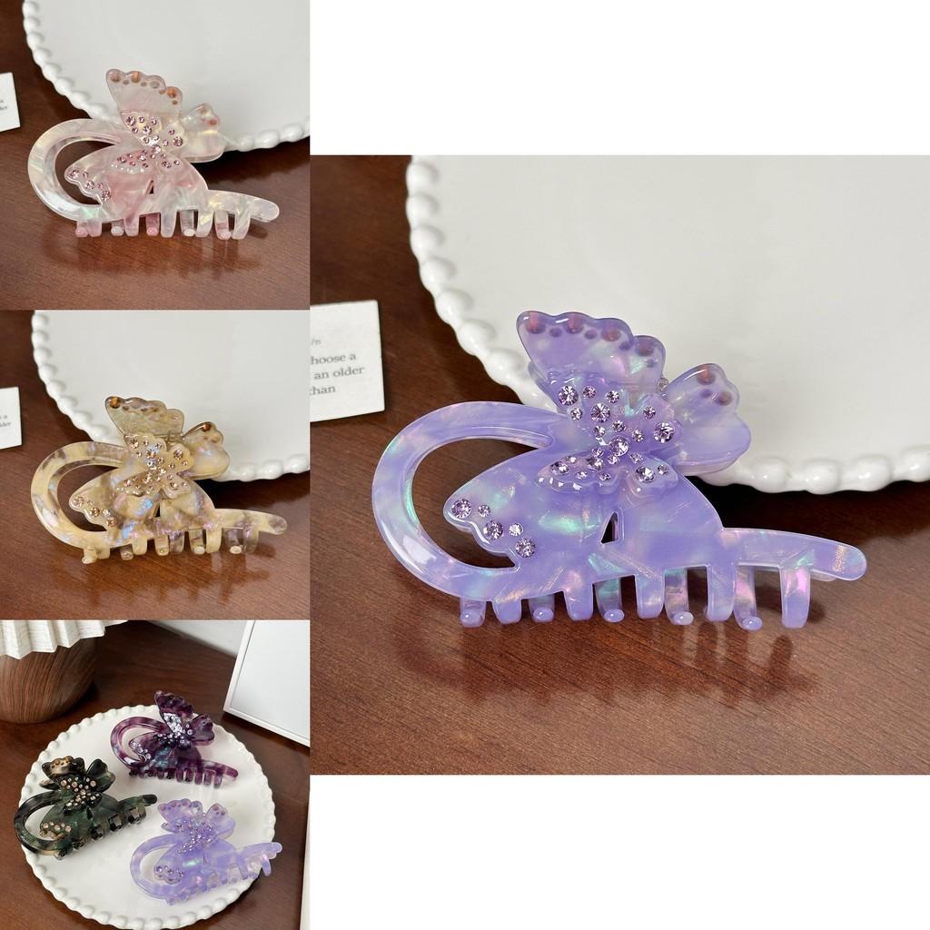 Trendy Acetate Butterfly Hair Claw Clip For Stunning Hairstyles In Autumn 2024