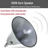 LINGSHENG Outdoor Public Address Horn System CN plug (adapter included)