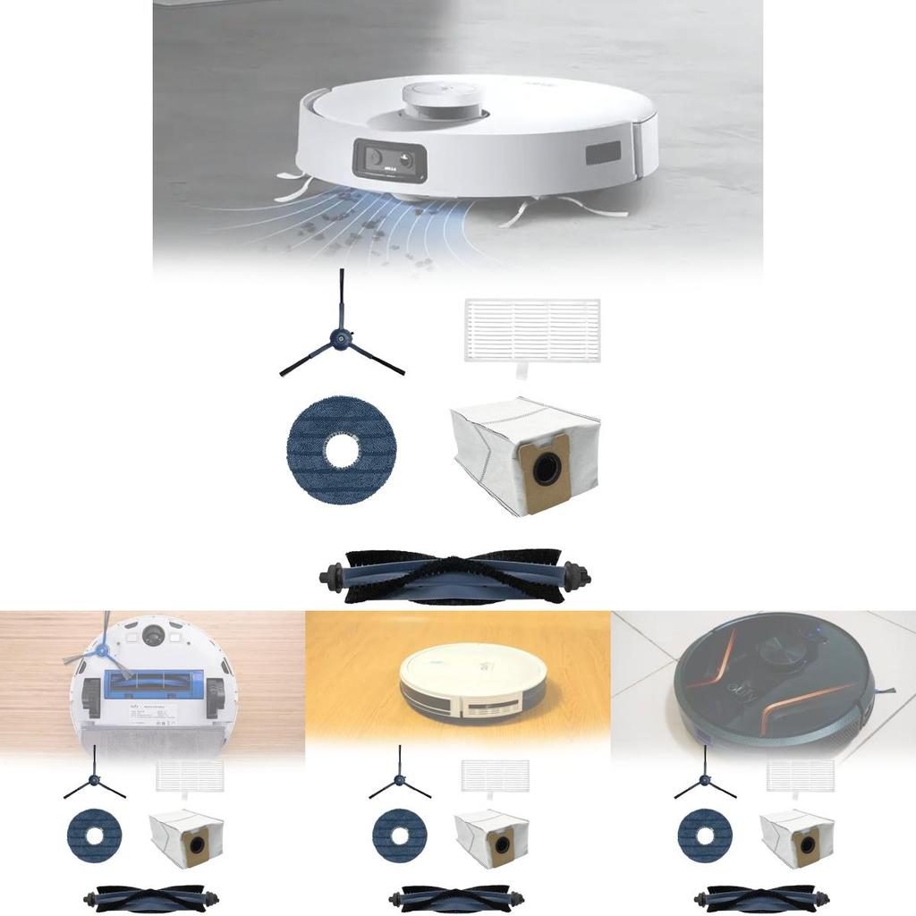 Аксессуары для пылесоса Eufy Omini C20 со щетками, фильтрами, пылесборником для домашнего использования