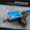 7/8" 22mm Hydraulic Brake Clutch Lever With Brake Fluid Reservoir Cap For Yamaha YZ85 YZ125 YZ250 YZ250F YZ450F TTR250 TTR600