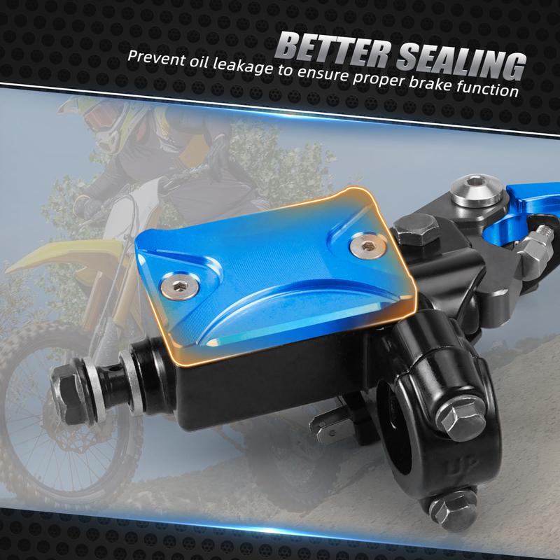 7/8" 22mm Hydraulic Brake Clutch Lever With Brake Fluid Reservoir Cap For Yamaha YZ85 YZ125 YZ250 YZ250F YZ450F TTR250 TTR600