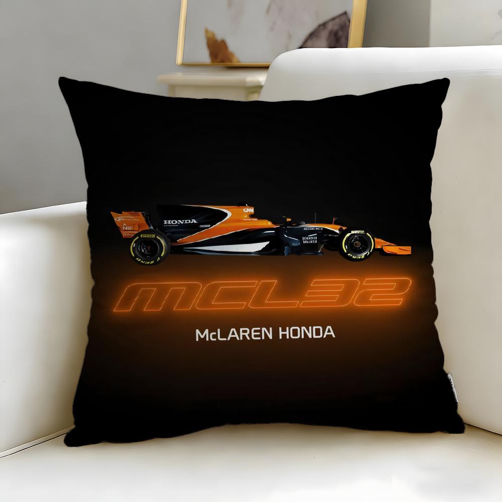 Классический автомобильный бренд McLaren Наволочка Мягкая и Легко стирающаяся – Универсальная для Дивана, Кровати, Путешествий и Офиса
