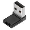 Конвертер Type-C «мама» в USB 3.0 «папа» 10 Гбит/с, Type-C в USB 3.0 с углом 90 градусов для удлинительного разъема USB-C.