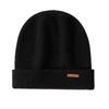 Pure cashmere knitted hat men's thickened versatile headgear thermal ear protection hat