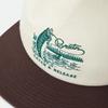 Б/у БРИКСТОН CATCH AND RELEASE HP SNAPBACK OFF WHITE/BROWN Кепка-снепбэк Brixton catch and release