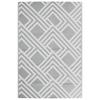 Outdoor Rug ARAKIL Gray 120 x 180 cm PP