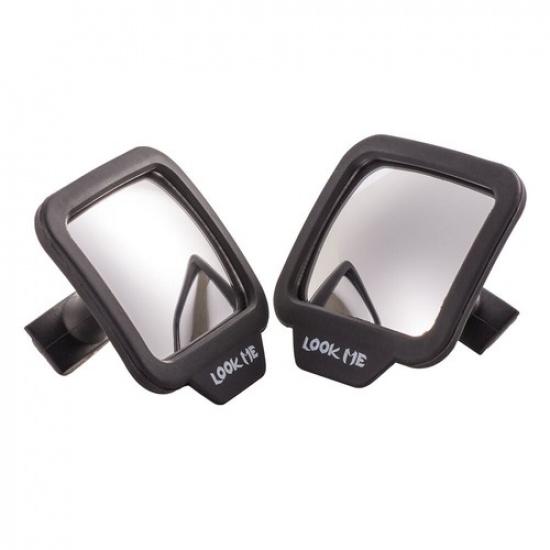 Adjustable Blind Spot Mirror Stick Wide Angle Car Rv Truck Van Side View Convex