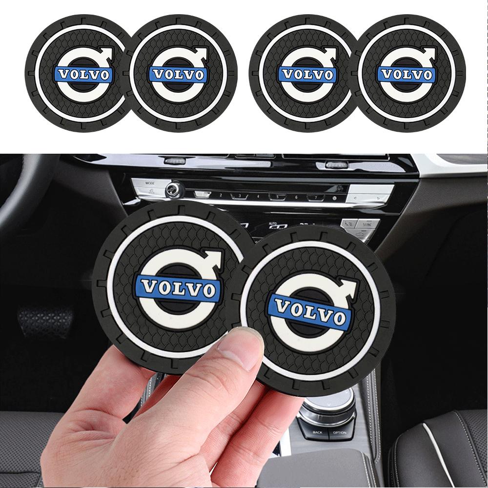 1/2 шт. для Volvo XC60 V60 S60 V40 V50 S40 S80 C30 XC40 XC70 V90 Автомобильная противоскользящая подставка Силиконовая подставка под стакан Держатель для стакана Антискользящий коврик