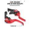 Short Brake Lever For YAMAHA XMAX 250 400/300/250/125 Motor Adjustable Brake Clutch Lever Handle Guard Levers XMAX300