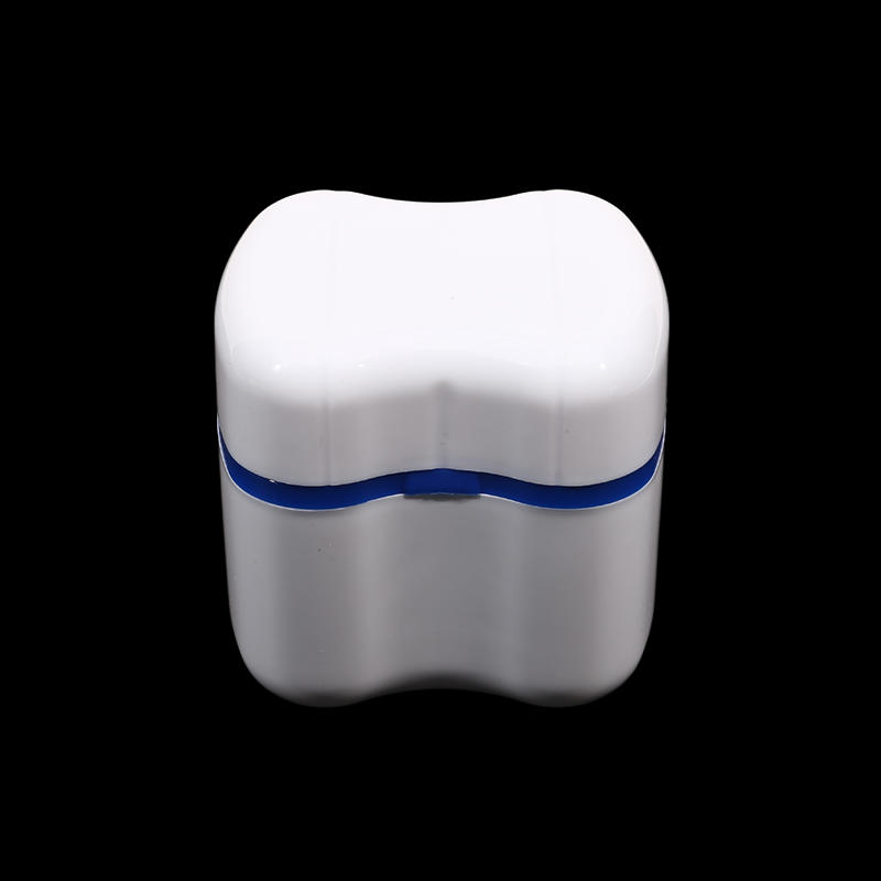 Bathroom Denture Cup Mouthguard Cleaning Container Denture Boxes Bath Dentures Container Denture Box for Travel Retainer