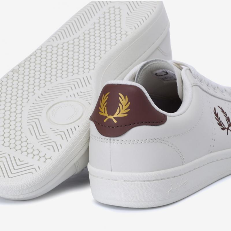 Fred Perry Мужские кожаные кроссовки Sfpm2416312 U59
