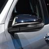 4Pcs Carbon Fiber Rearview Mirror Cover Trim Strip For Toyota Hilux 2015-