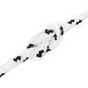 vidaXL Boat Rope Braided White 8 mm x 25 m Polyester