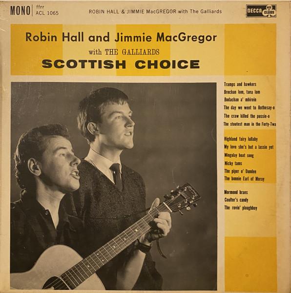 Виниловая пластинка ROBIN HALL JIMMIE MACGREGOR THE The Scottish Choice ACL1065 ACE OF CLUBS 1961 Великобритания КантриФолк Б/у